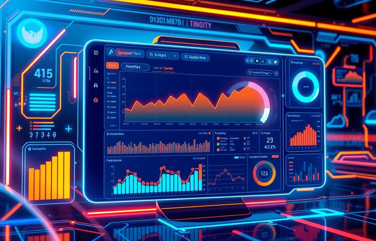 custom software interfaces and dashboards
